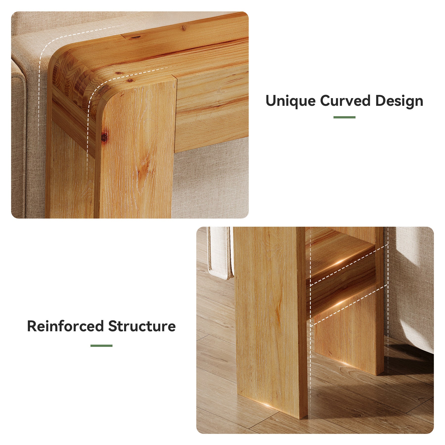 160 cm Massief Houten Haltafel, Smalle Landelijke Tafel
