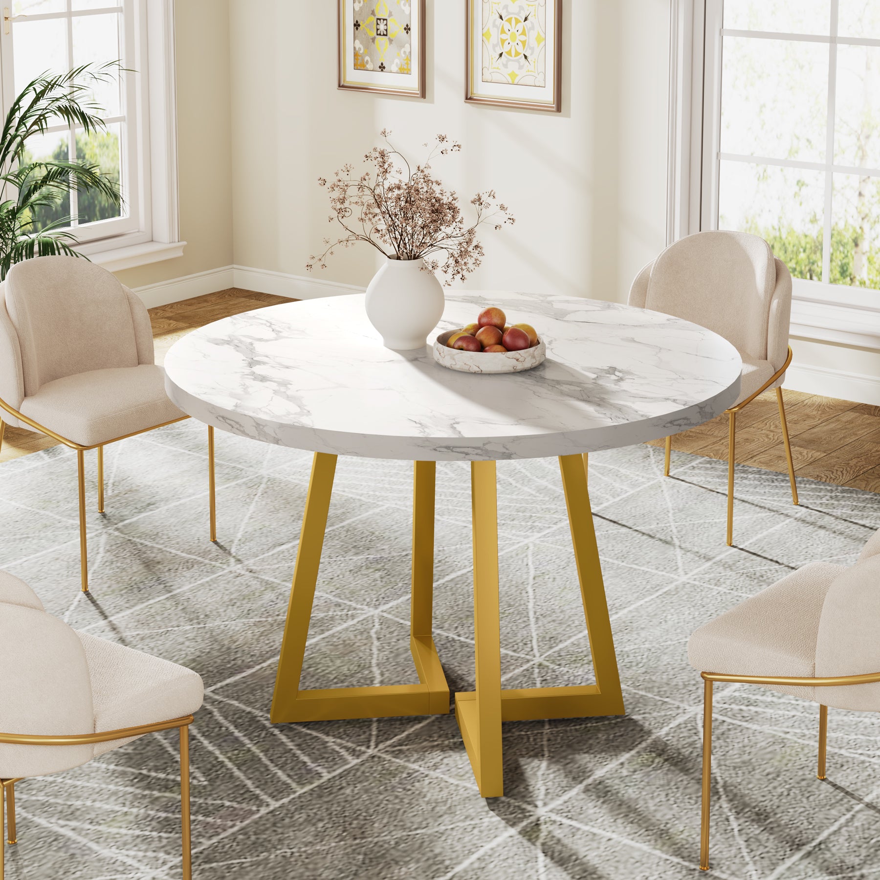 80 cm Vierkante Vergadertafel, Eettafels voor 2-4 Personen