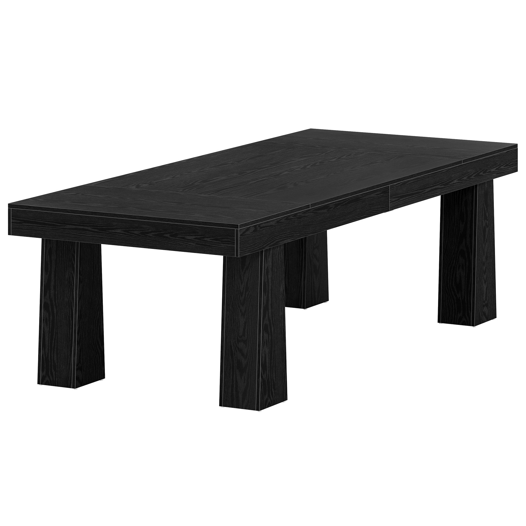 160 cm Tribesigns Eettafel, Moderne Keukentafel met Zware Getailleerde Poten