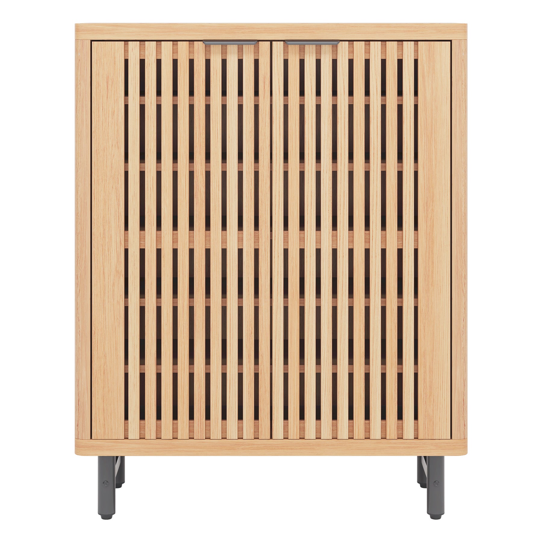 85 x 35 x 110 cm Tribesigns houten schoenenkast met verstelbare planken, schoenenopberger voor hal en entree