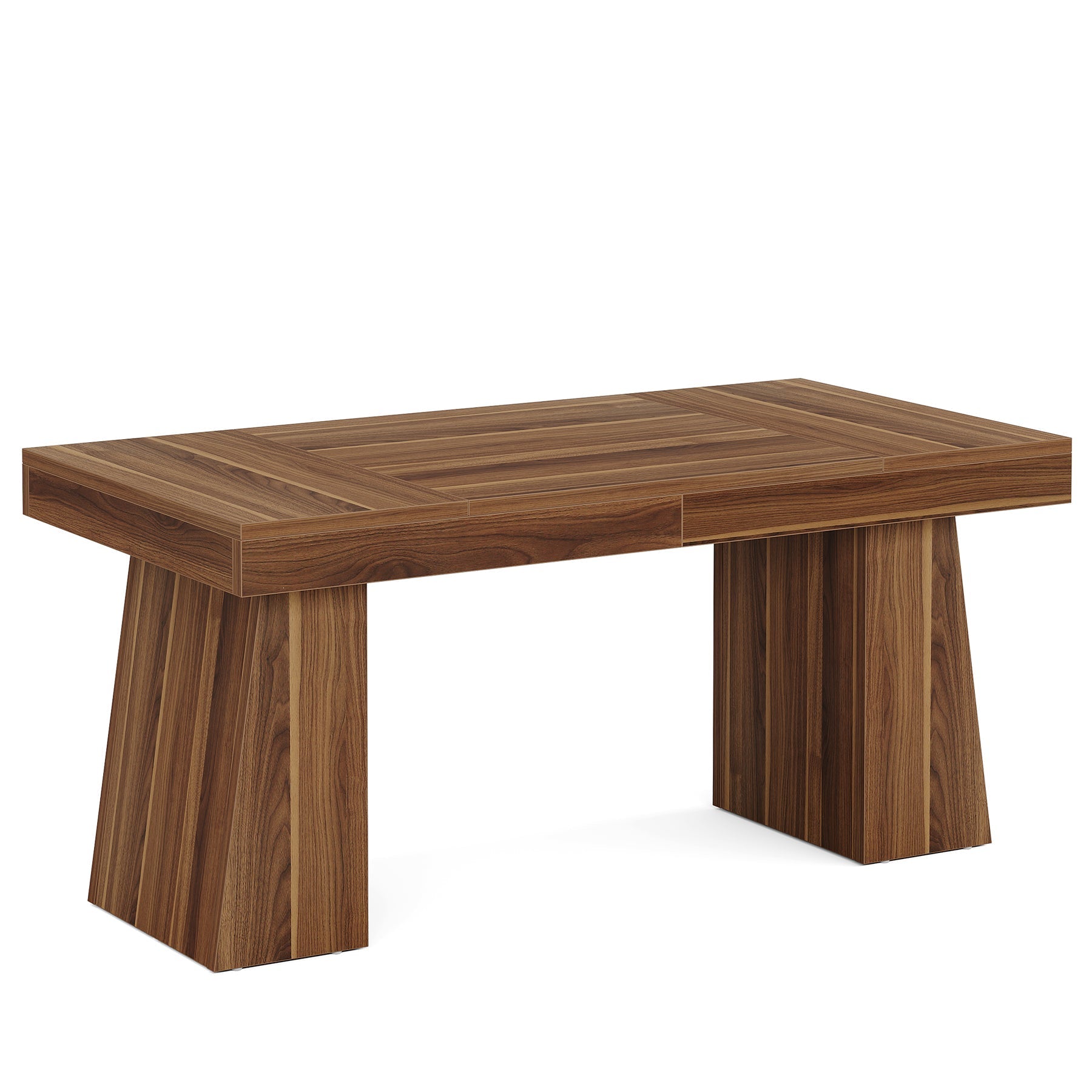 140 cm Modern Houten Computerbureau voor Thuiskantoor