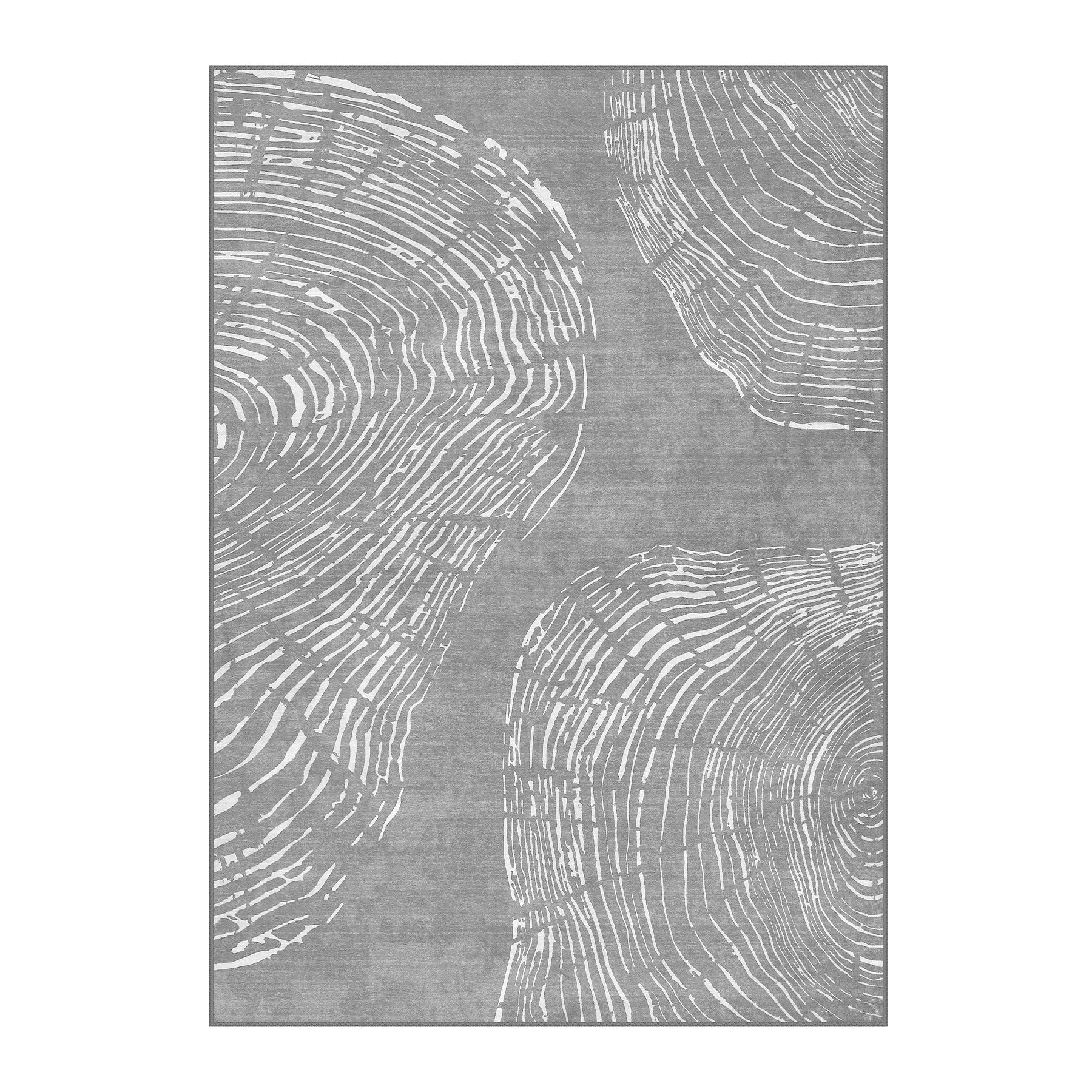 Tribesigns wasbaar woonkamertapijt, zacht laagpolig tapijt met abstract patroon, minimalistische boho-stijl, antislip