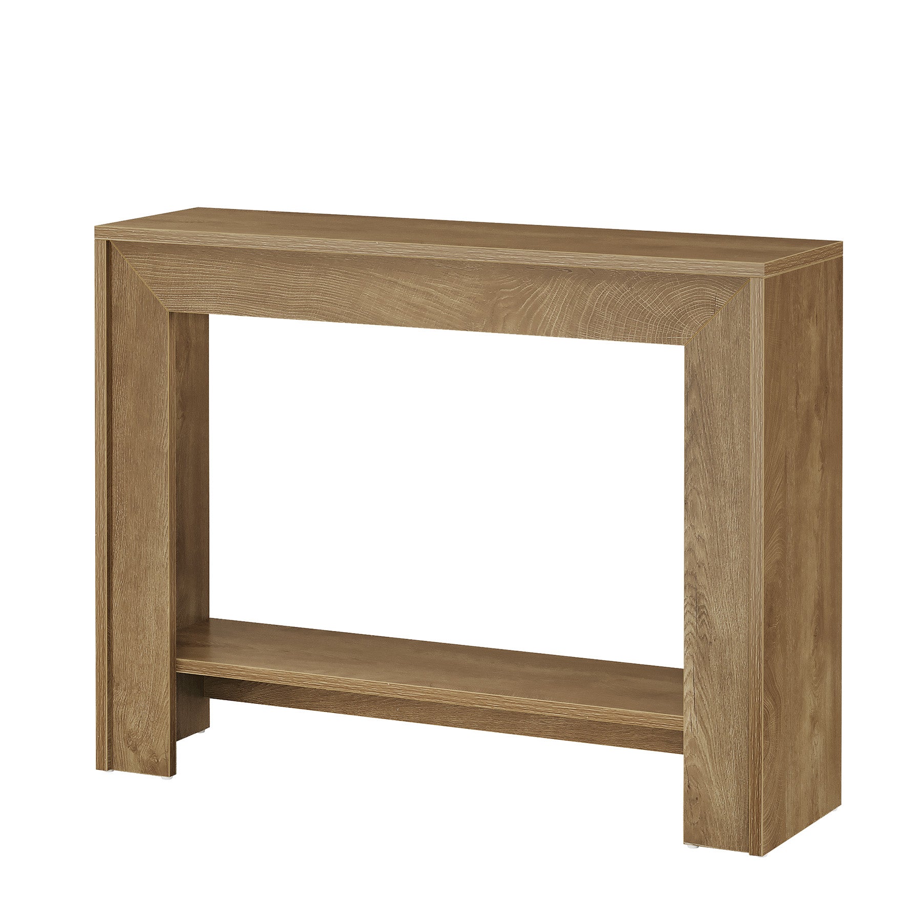 105 x 30 x 80 cm Tribesigns smalle consoletafel met open opbergruimte, haltafel voor entree en woonkamer