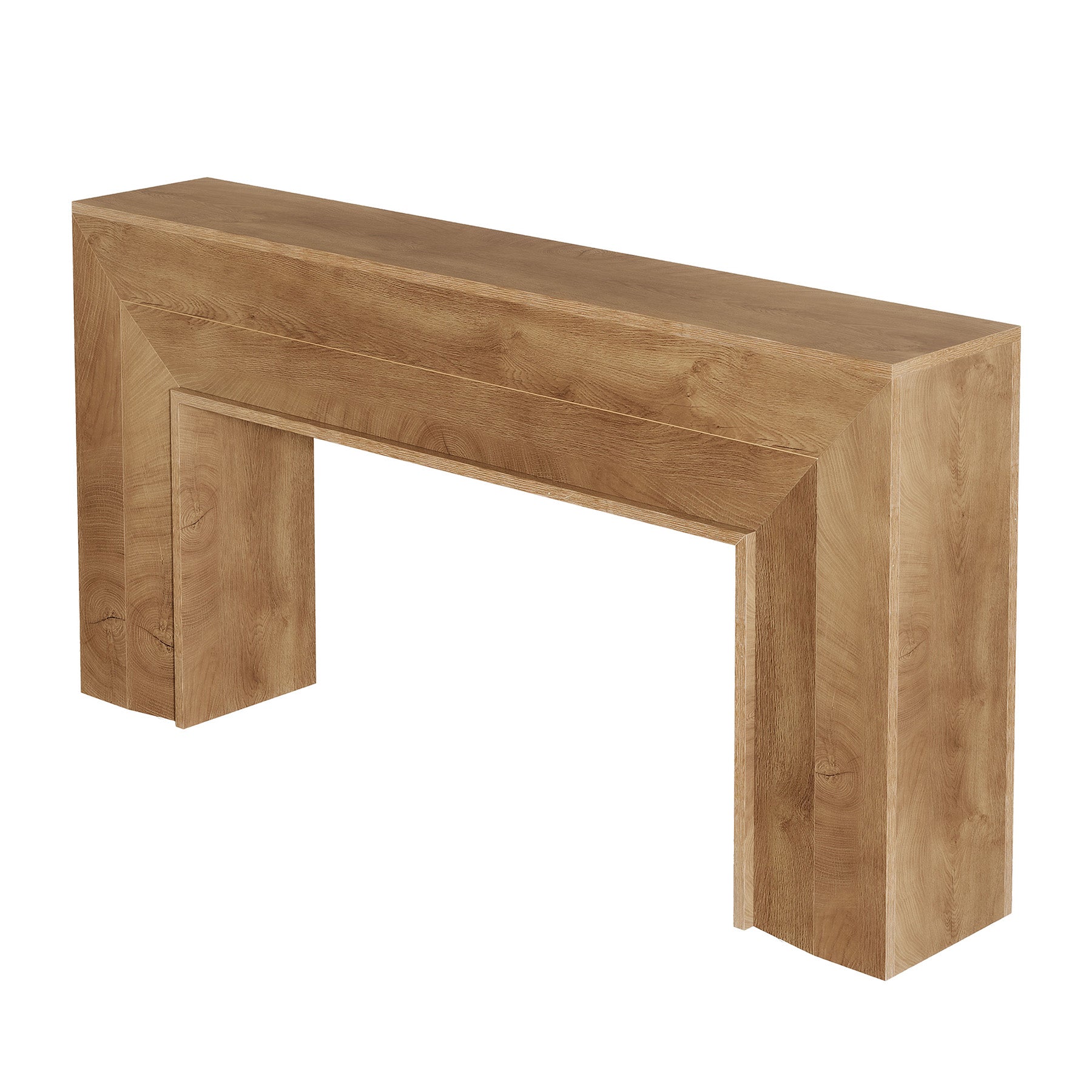 160 cm Tribesigns lange consoletafel met smal profiel, rustieke haltafel voor entree en woonkamer