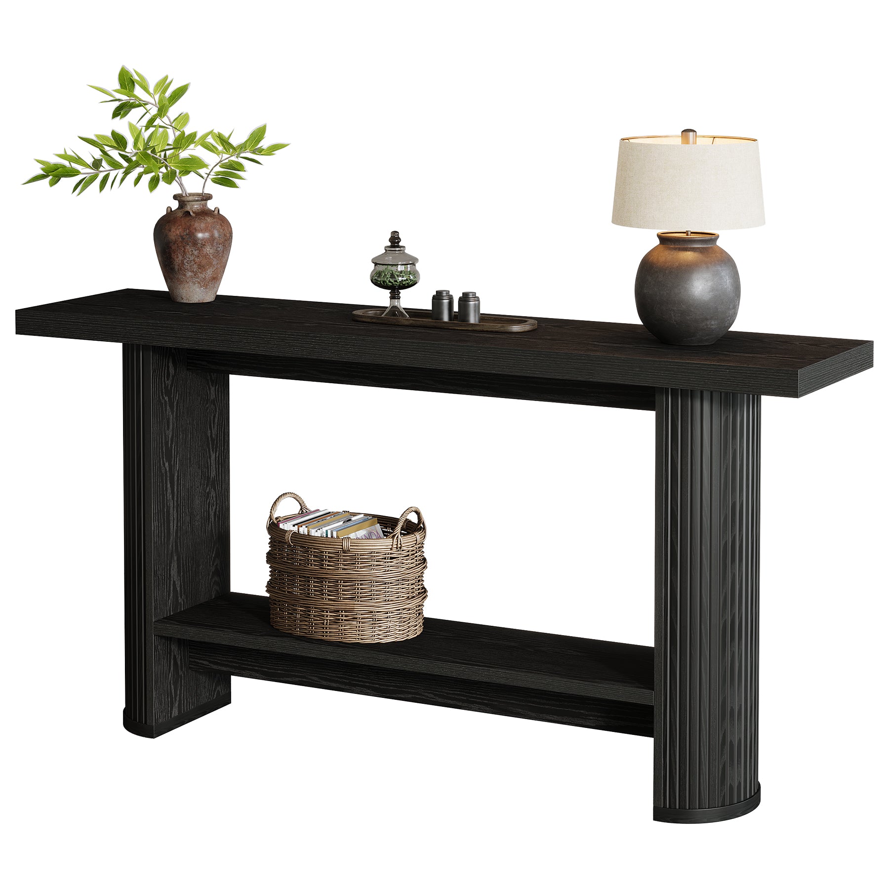 140 cm Console Tafel, Moderne Sofa Tafel Entreetafel