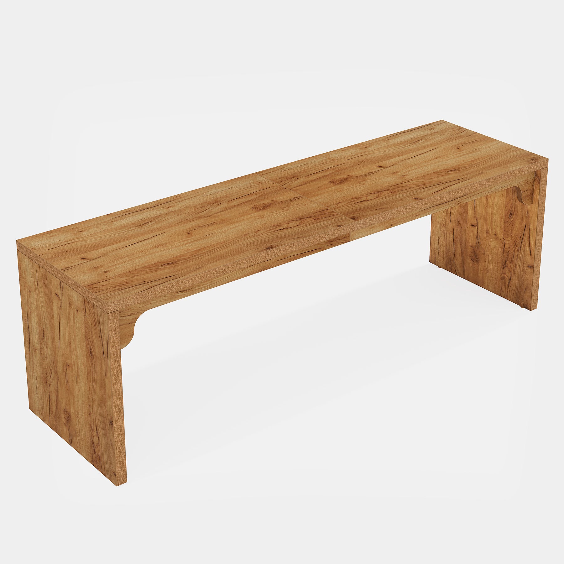 180 cm Tribesigns Eettafel, Moderne Keukentafel met Robuuste Basis