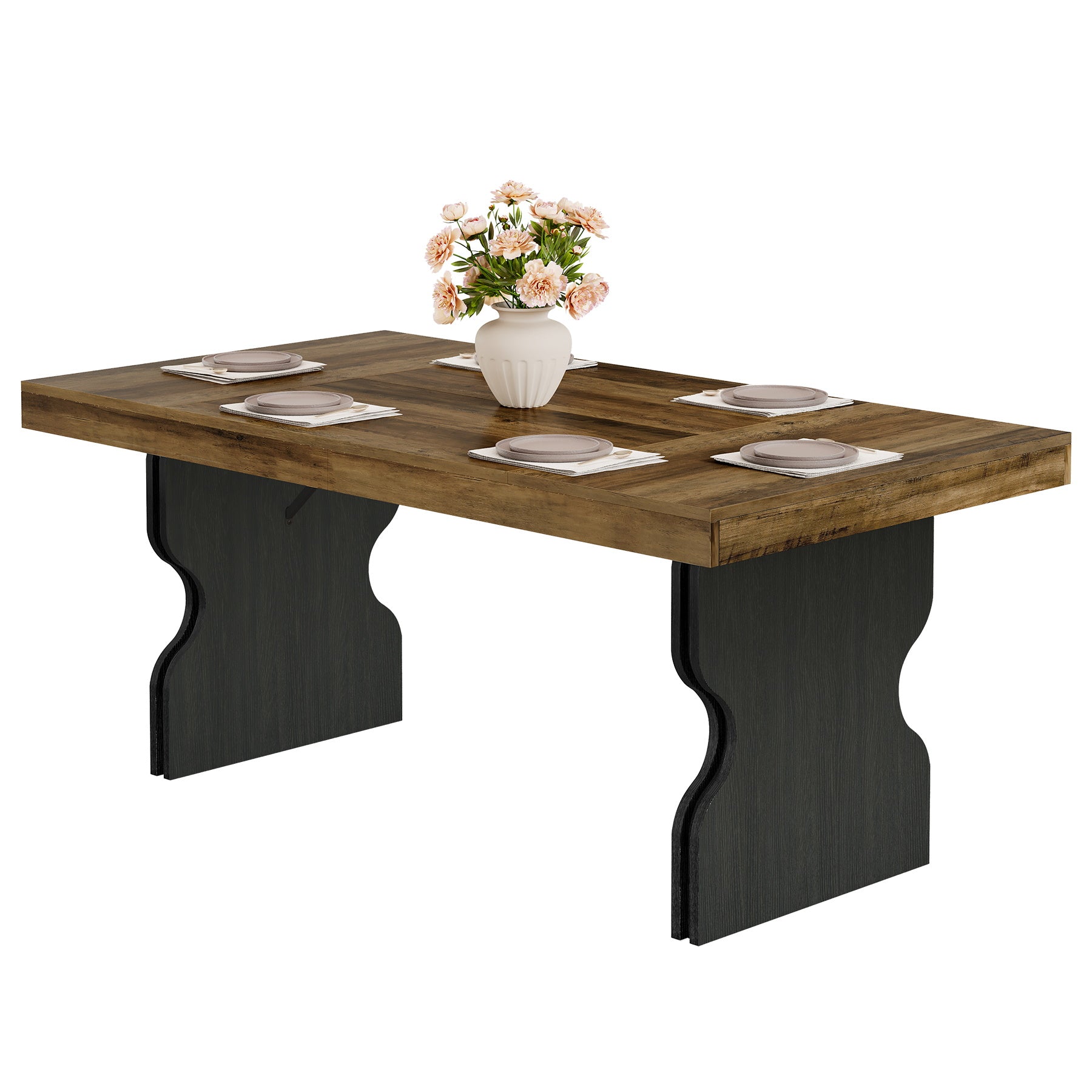 160 cm Directiebureau voor Thuiswerk, Landelijk Bureau met Zandloperpoten