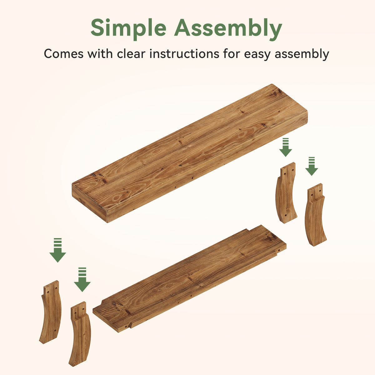 160 cm houten entreebank met opbergrek en massief houten design, landelijke schoenenbank voor hal en woonkamer