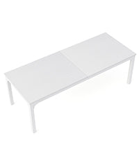 200x70 cm Tribesigns Eettafel, Industrieel Keukenblad met Metalen Poten voor 6-8 Personen